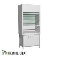 Шкаф вытяжной металлический 1200*680*2200 в кабинет химии купить с доставкой