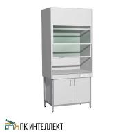 Шкаф металлический вытяжной 1200*680*2200 в кабинет химии купить с доставкой