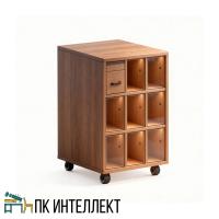 Шкаф-тумба формулярная на 9 ящиков в библиотеку школы купить 
