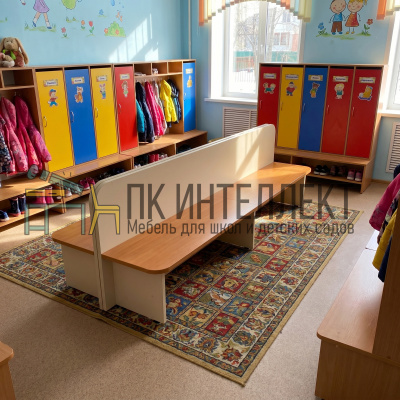 детская скамейка для детского сада купить