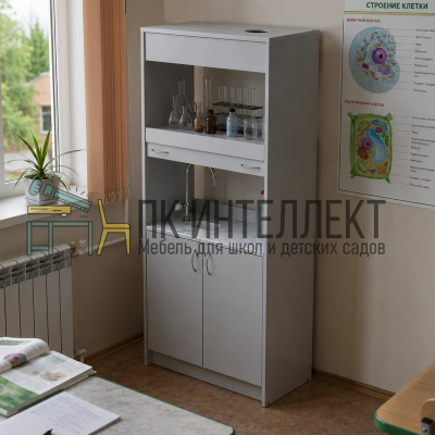 Шкаф вытяжной стационарный для кабинетов химии школ